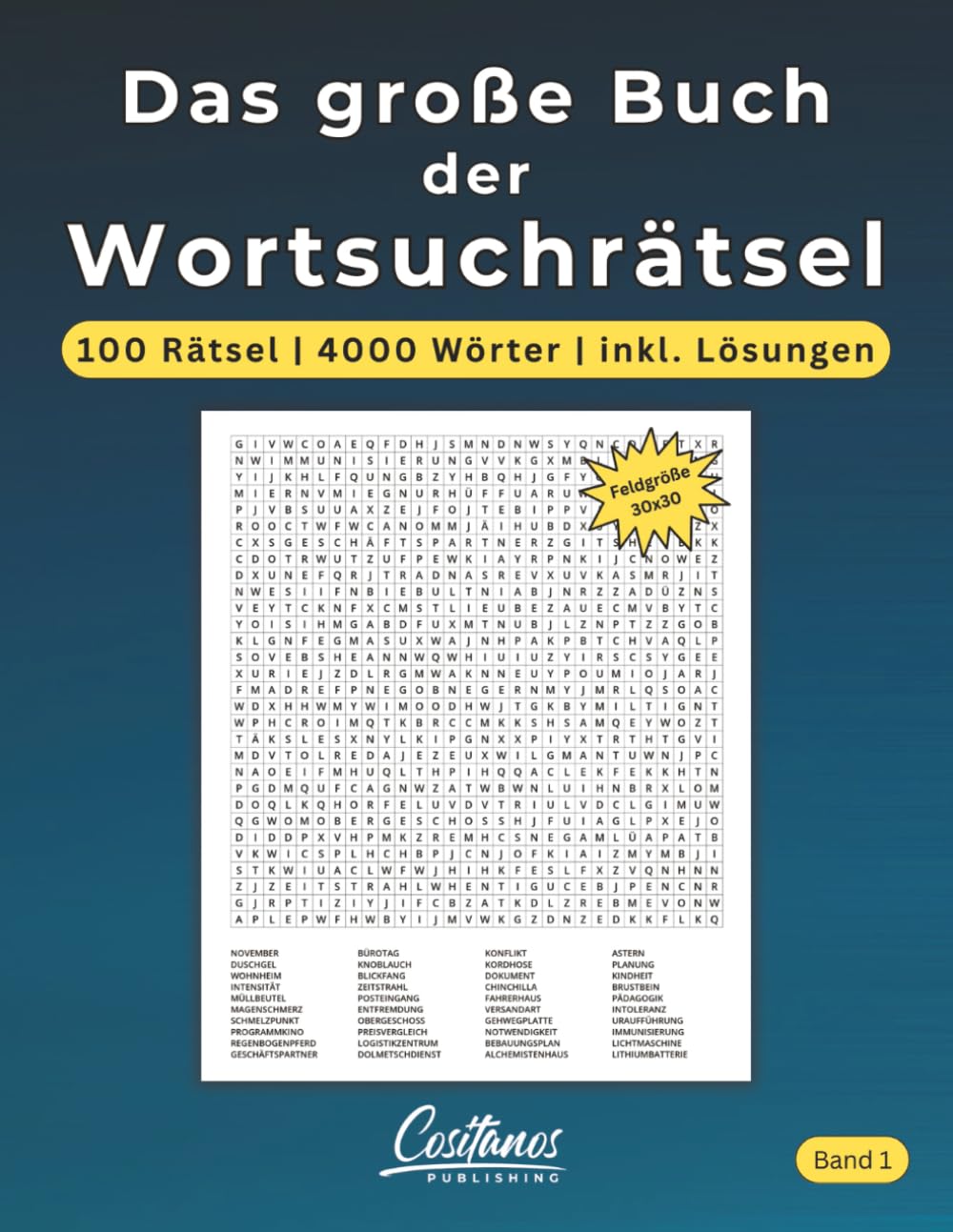 Das große Buch der Wortsuchrätsel